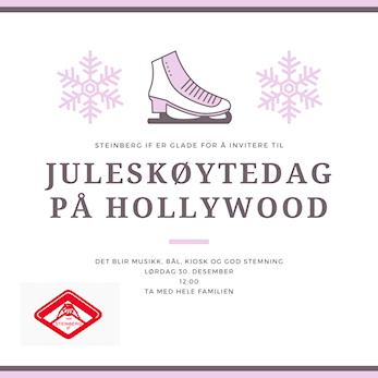 Juleskøytedag 30 desember på Hollywood
